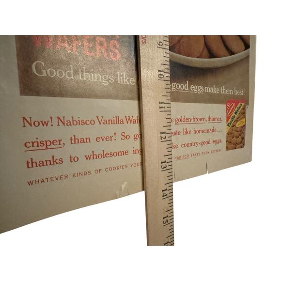 Vintage 1960s Magazine Ads Lot Cars Food Home Bulova Nabisco SAAB Falcon Chevy - Picture 9 of 10